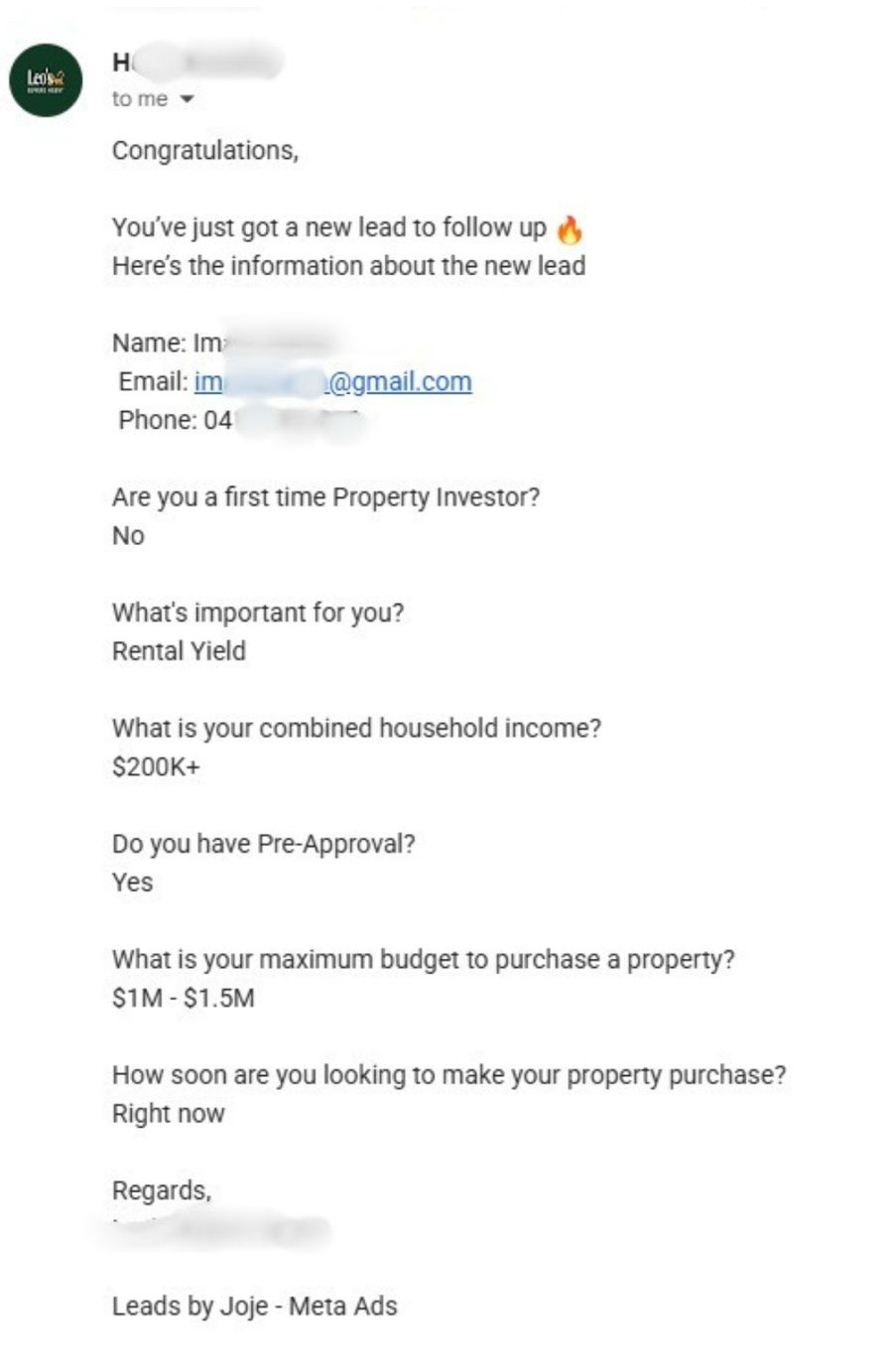 Enquiry
